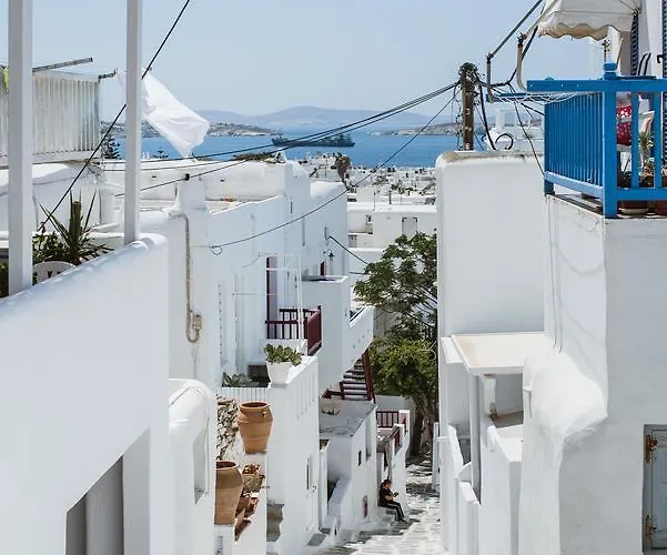 Apartment White And Grey Chora Mykonos Town