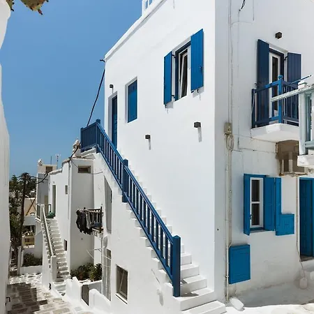 White And Grey Chora דירה Mykonos Town