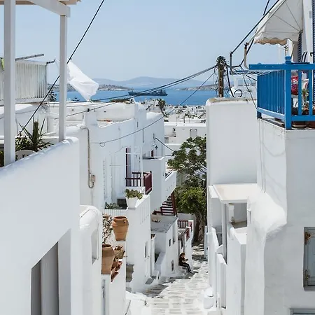 דירה White And Grey Chora Mykonos Town